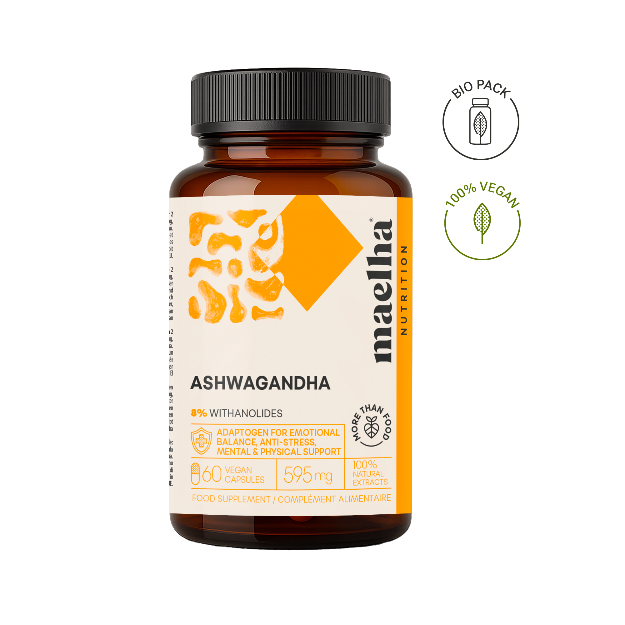 Ashwagandha Vital Plus - Ashwagandha Per Stress E Rilassamento - Foto 3