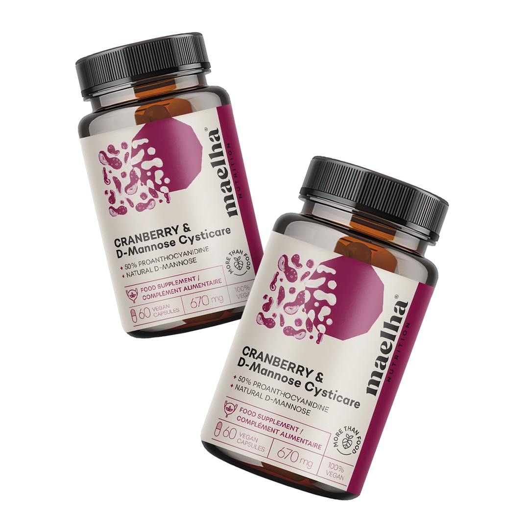 Cysticare Cranberry and D-Mannose - Up to 4 Months' Supply