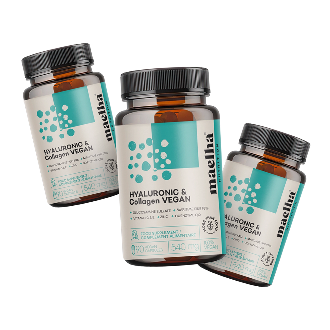 Hyaluronic And Collagen Vegan - Up to 5 Months' Supply