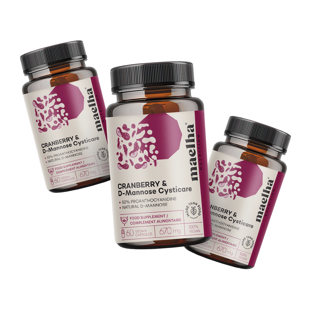 Cysticare Cranberry & D-Mannose - Up to 6 Months' Supply